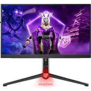Monitor AOC AG274QXM, 27", 2560x1440 (QHD), 170Hz, IPS, FreeSync, HDR, 1 ms, pivot, Czarno-czerwony | Sklep ITnes.pl, IT for BUS