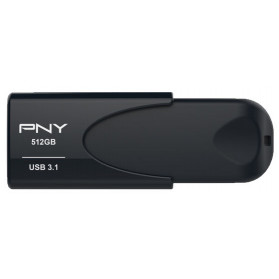 Pendrive PNY Attaché 4 USB 3.1 512GB FD512ATT431KK-EF - Czarny