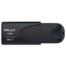 Pendrive PNY Attaché 4 USB 3.1 64GB FD64GATT431KK-EF - Czarny