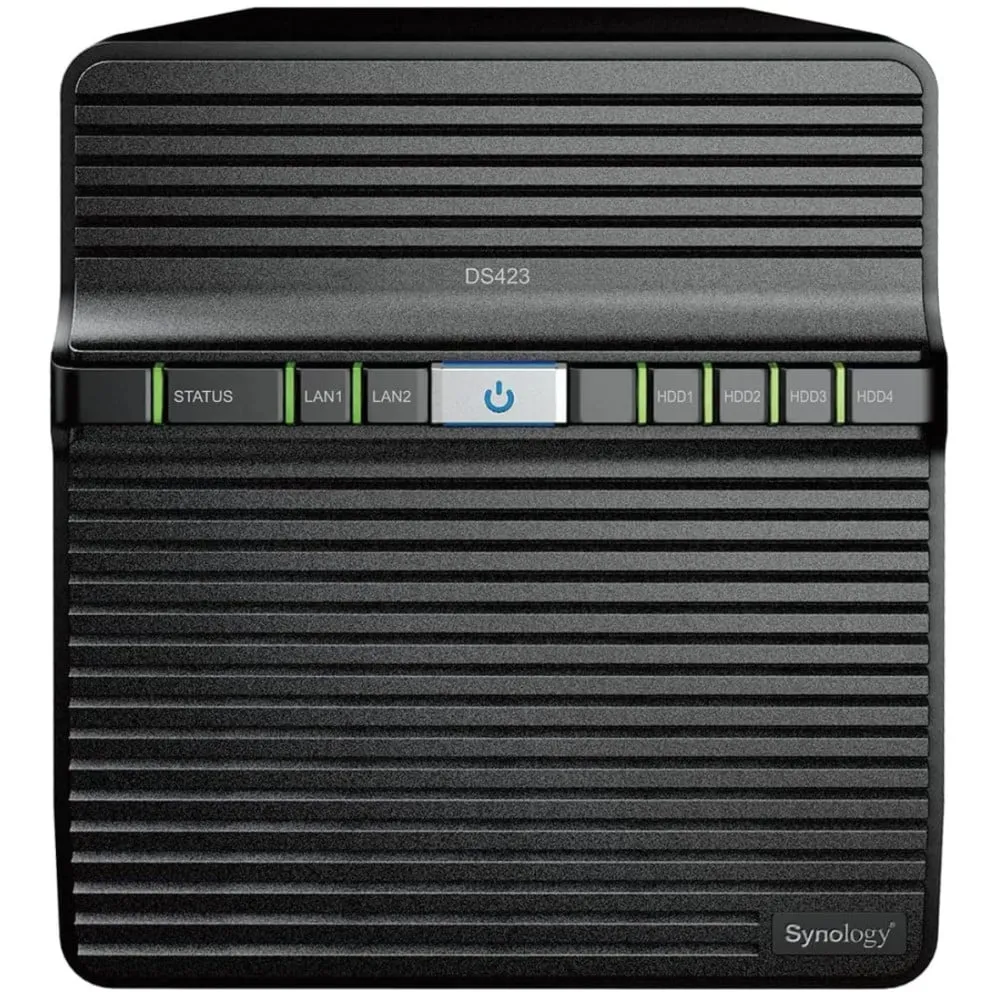 Serwer NAS Synology Desktop Value DS423NNT, Tower, Realtek RTD1619B, 2GB RAM, 24TB, 4 wnęki, hot-swap | Sklep ITnes.pl, IT for B