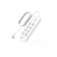 Listwa antyprzepięciowa Belkin SurgePlus SRB003CA2M - 8 gniazd, USB-A, USB-C, 2 m