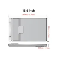 Monitor Extralink EX.21625, 15,6", 1920x1080 (FHD), IPS, 25 ms, USB-C, Srebrny | Sklep ITnes.pl, IT for BUSINESS