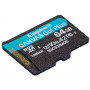 Karta pamięci Kingston microSD 64GB Canvas Go Plus 170, 70MB, s SDCG3, 64GBSP - zdjęcie poglądowe 1