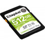 Karta pamięci Kingston SD 512GB Canvas Select Plus 100R Class 10 UHS-I SDS2, 512GB - zdjęcie poglądowe 1