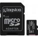 Karta pamięci Kingston microSD 512GB Canvas Select Plus 100/85MB/s + SD Adapter SDCS2/512GB - Czarna