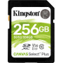 Karta pamięci Kingston SD 256GB Canvas Select Plus R100MB, s SDS2, 256GB - zdjęcie poglądowe 2