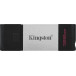 Pendrive Kingston DataTraveler 80 128GB USB-C 3.2 Gen. 1 DT80/128GB - Kolor srebrny, Czarny