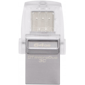 Pendrive Kingston DataTraveler Duo 64GB 3C USB 3.0 DTDUO3C, 64GB - zdjęcie poglądowe 2
