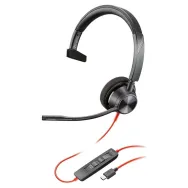 Słuchawki nauszne Plantronics/PolyBlackwire 3310 BW3310 USB-C 213929-01 - Czarne | Sklep ITnes.pl - IT for BUSINESS