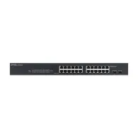 Switch zarządzalny Zyxel GS1900-24-EU0102F, 24x 100|1000Mbps RJ45, 2x 1GbE SFP, pasywne chłodzenie | Sklep ITnes.pl, IT for BUSI