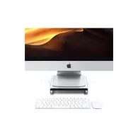 Replikator portów i podstawka pod iMaca Satechi ST-AMSHS - USB-C, 3x USB-A, czytniki kart microSD i SD, Audio, Srebrny