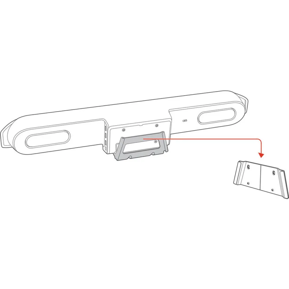 Poly Studio X52 Wall Mount 875L8AA Poly Studio X52 Wall Mount 875L8AA