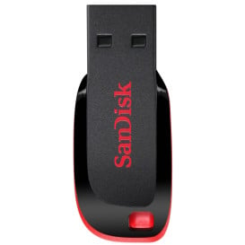 Pendrive SanDisk Cruzer Blade 64GB SDCZ50-064G-B35 - Czarny, Czerwony