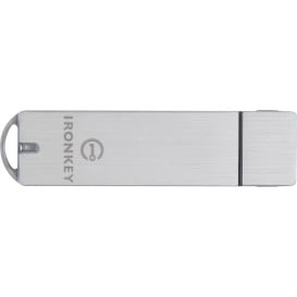 Pendrive Kingston 16GB IronKey Enterp S1000 IKS1000E/16GB - Kolor srebrny