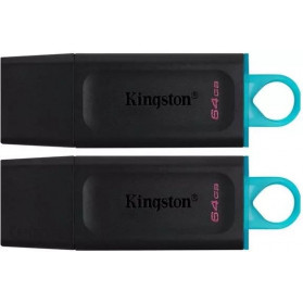 Pendrive Kingston DataTraveler Exodia 64GB USB 3.2 Gen. 1 DTX/64GB-2P - 2 sztuki, Czarny