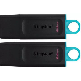 Pendrive Kingston DataTraveler Exodia 64GB USB 3.2 Gen. 1 DTX/64GB-2P - 2 sztuki, Czarny