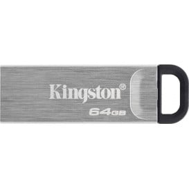 Pendrive Kingston DataTraveler Kyson 64GB USB 3.2 Gen 1 DTKN/64GB - Kolor srebrny, Czarny