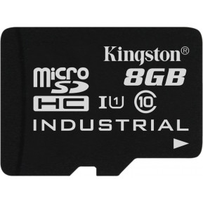 Karta pamięci Kingston Industrial MicroSDHC 8 GB Class 10 SDCIT2, 8GBSP - zdjęcie poglądowe 2