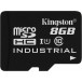 Karta pamięci Kingston Industrial MicroSDHC 8 GB Class 10 SDCIT2/8GBSP - Czarna, 100 Mbps