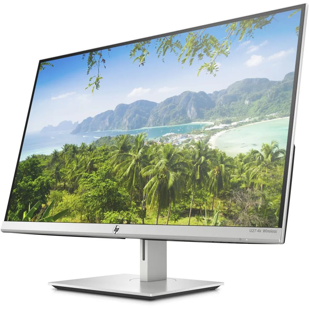Monitor HP U27 9TQ13AA - 27"/3840x2160 (4K)/60Hz/IPS/5 ms/Srebrny - zdjęcie