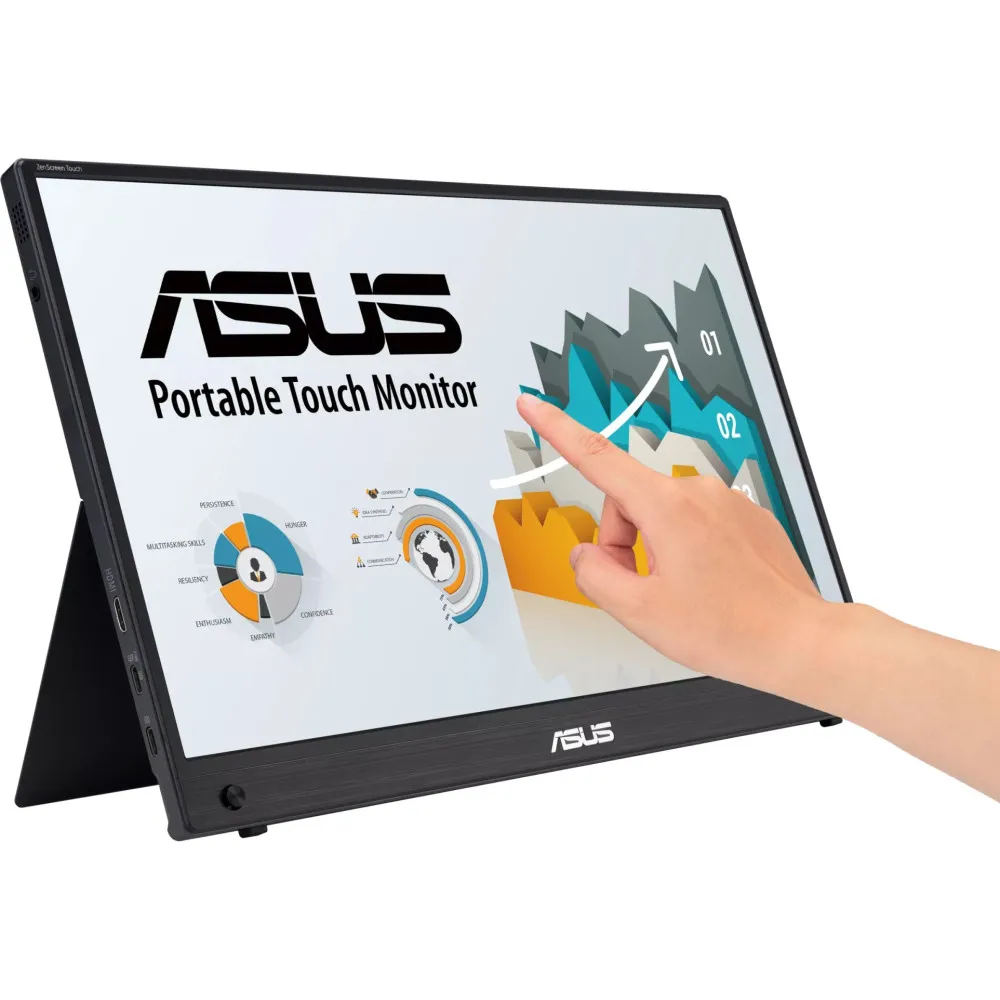 ASUS ZenScreen Touch MB16AMTR 90LM04S0-B02170 - zdjęcie