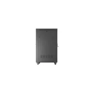 Szafa rack 19" 32U Lanberg FF01-6032-23BL, 600x1000 mm, czarna, drzwi perforowane | Sklep ITnes.pl, IT for BUSINESS