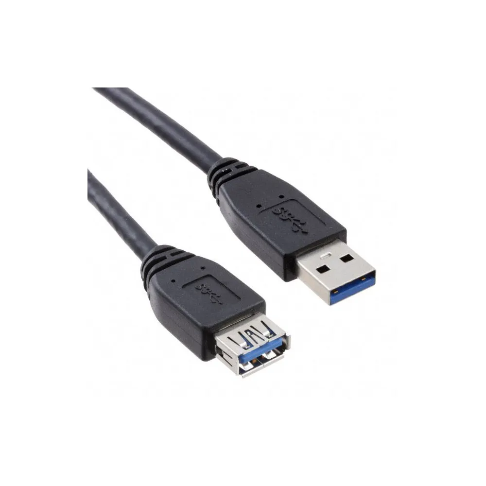 Kabel przedłużacz Digitus USB-A 3.0 SuperSpeed AK-300203-030-S, 3 m, Czarny | Sklep ITnes.pl, IT for BUSINESS