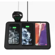 Ładowarka bezprzewodowa ZAGG Mophie Wireless Charging 4w1 401306599 - do 4 urządzeń, z uchwytem do AppleWatch, 10W, Czarna