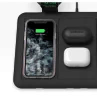 Ładowarka bezprzewodowa ZAGG Mophie Wireless Charging 4w1 401306599 - do 4 urządzeń, z uchwytem do AppleWatch, 10W, Czarna