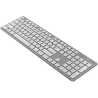 Zestaw bezprzewodowy klawiatury i myszy ASUS ASUS W5000 Wireless Keyboard and Mouse Set 90XB0430-BKM220 - Srebrny