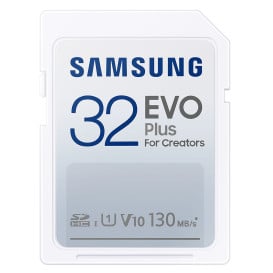 Karta pamięci Samsung EVO Plus SD Card 32GB MB-SC32K/EU - Biała