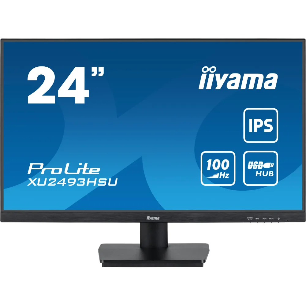 Monitor iiyama ProLite XU2493HSU-B7, 23,8", 1920x1080 (FHD), 100Hz, IPS, 1 ms, Czarny | Sklep ITnes.pl, IT for BUSINESS Monitor iiyama ProLite XU2493HSU-B7, 23,8", 1920x1080 (FHD), 100Hz, IPS, 1 ms, Czarny | Sklep ITnes.pl, IT for BUSINESS