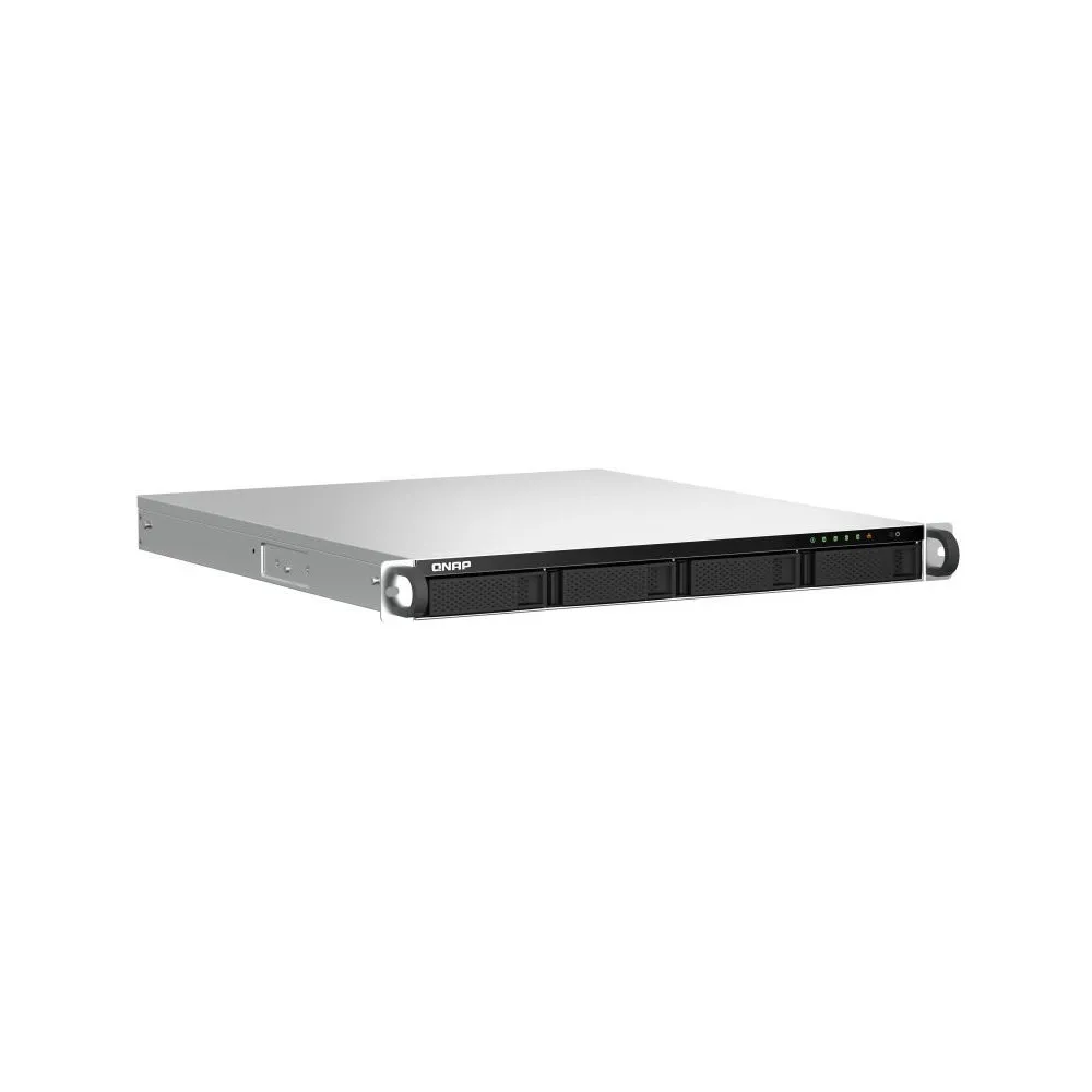 Serwer NAS QNAP Rack TS-464U-RP-Y4U - Rack (1U)/Intel Celeron N5105/N5095/8 GB RAM/12 TB/4 wnęki - zdjęcie