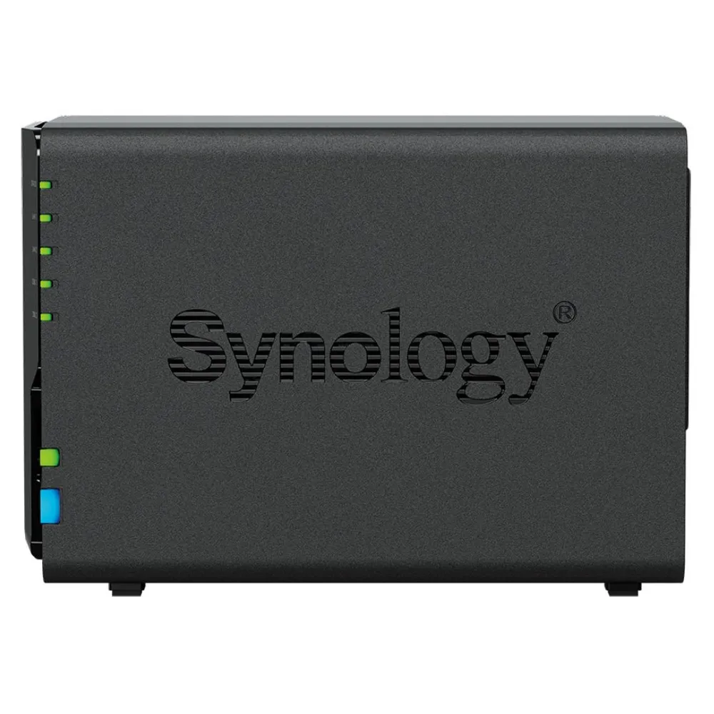 Serwer NAS Synology DiskStation DS224BA - Tower/Intel Celeron J4125/2 GB RAM/10 TB/2 wnęki/hot-swap