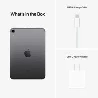 Tablet Apple iPad mini MK8F3FD/A, A15 Bionic, 8,3" 2266x1488, 256GB, 4GB, Modem 5G, Szary, Kamera 12+12Mpix, iPadOS, 1 rok Carry