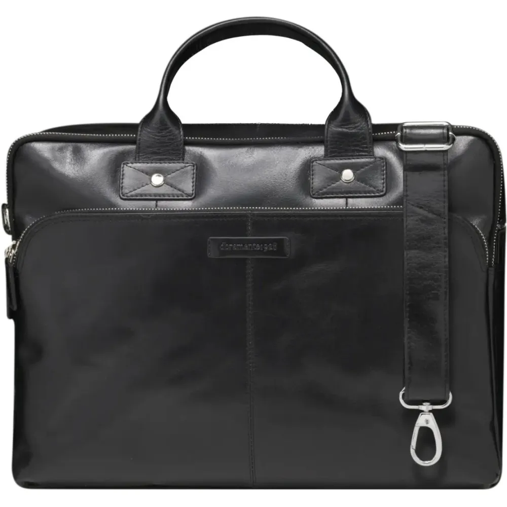 Torba na laptopa dbramante1928 Kronborg Bag 16" BG16GTBL1499, Skóra, Czarna | Sklep ITnes.pl, IT for BUSINESS