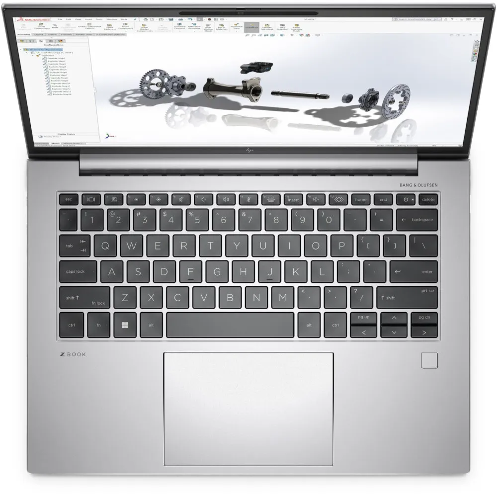 Laptop HP ZBook Firefly 14 G9 6B8L0EA - i5-1235U/14" WUXGA IPS/RAM 16GB/SSD 512GB/T550/Srebrny/Windows 11 Pro/3 lata Carry-in