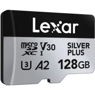 Karta pamięci Lexar microSDXC 128 GB Professional SILVER PLUS LSDSIPL128G-BNNNG - 205|150MB|s, UHS-I, C10, A2, V30, U3