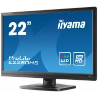 Monitor iiyama ProLite E2280HS-B1, 21,5", 1920x1080 (FHD), 75Hz, TN, 5 ms | Sklep ITnes.pl, IT for BUSINESS