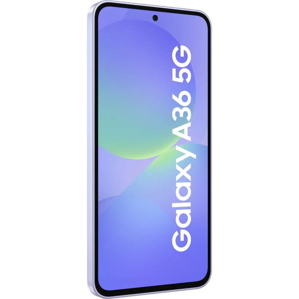 Smartfon Samsung Galaxy A36 SM-A366BLVGEUE - Snapdragon 6 Gen 3/6,7" 2340x1080/128GB/RAM 6GB/5G/Fioletowy/50+8Mpix/Android/2CI