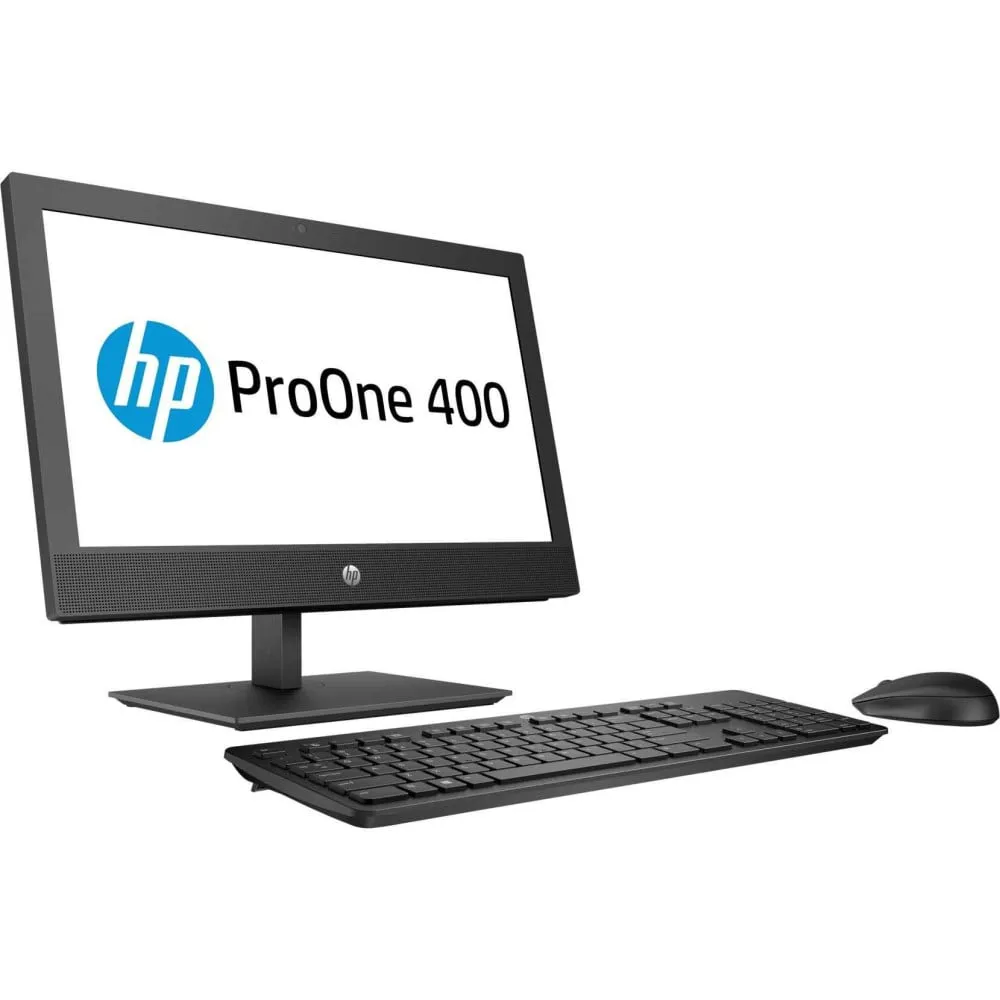 Komputer All-in-One HP ProOne 400 G4 4NT80EA - i5-8500T/20" HD+/RAM 8GB/SSD 256GB/Czarny/Wi-Fi/DVD/Windows 10 Pro/1 rok On-Site