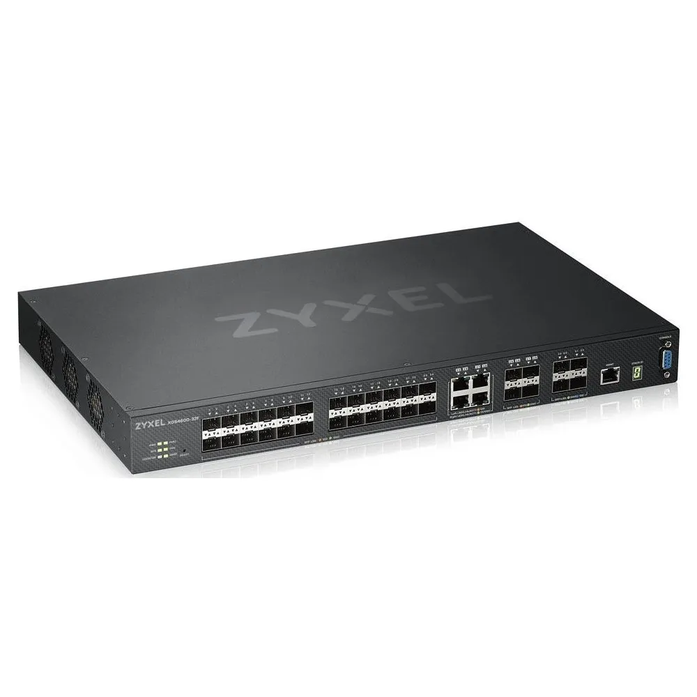 Switch zarządzalny Zyxel XGS4600-32F-ZZ0102F, 24x SFP 1Gbps, 4x combo RJ45, SFP, 4x SFP+ 10Gbps, 2x PSU | Sklep ITnes.pl, IT for