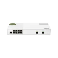 Switch zarządzalny QNAP QSW-M2108-2S, Desktop, 2 x 10GbE SFP+, 8 x LAN 10|100|1000 Mbps | Sklep ITnes.pl, IT for BUSINESS