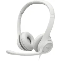 Słuchawki nauszne Logitech H390 981-001286 - Białe