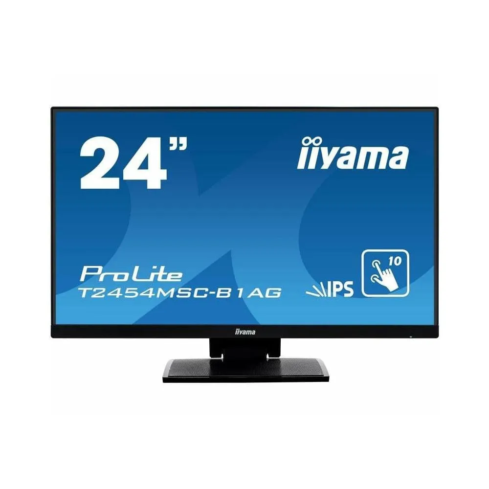 Monitor iiyama ProLite Touch Entry T2454MSC-B1AG, 23,8", 1920x1080 (FHD), 60Hz, IPS, 4 ms, MT, Czarny | Sklep ITnes.pl, IT for B