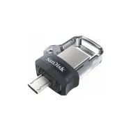 Pendrive SanDisk Ultra Dual Drive m3.0 256 GB SDDD3-256G-G46 - Kolor grafitowy, Kolor srebrny, Przezroczysty | Sklep ITnes.pl - 
