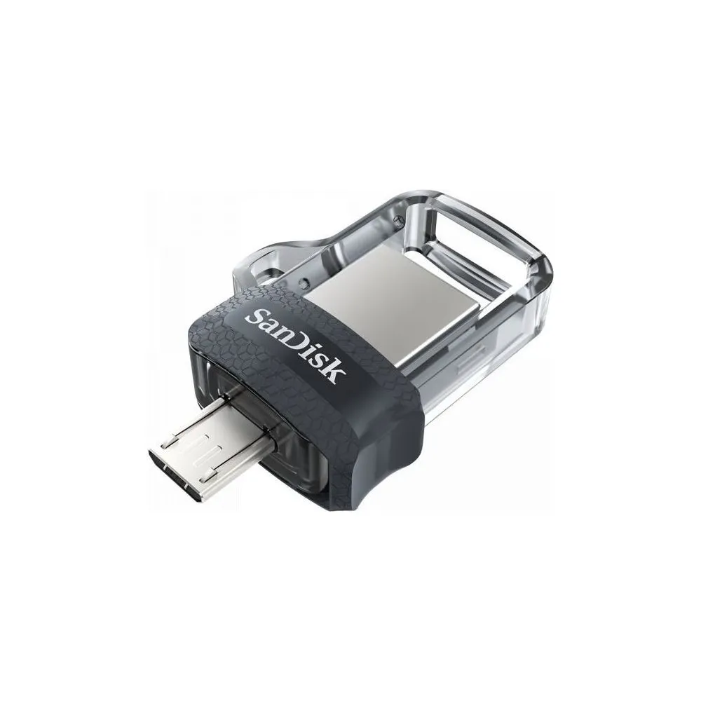 Pendrive SanDisk Ultra Dual Drive m3.0 256 GB SDDD3-256G-G46 - Kolor grafitowy, Kolor srebrny, Przezroczysty | Sklep ITnes.pl - 
