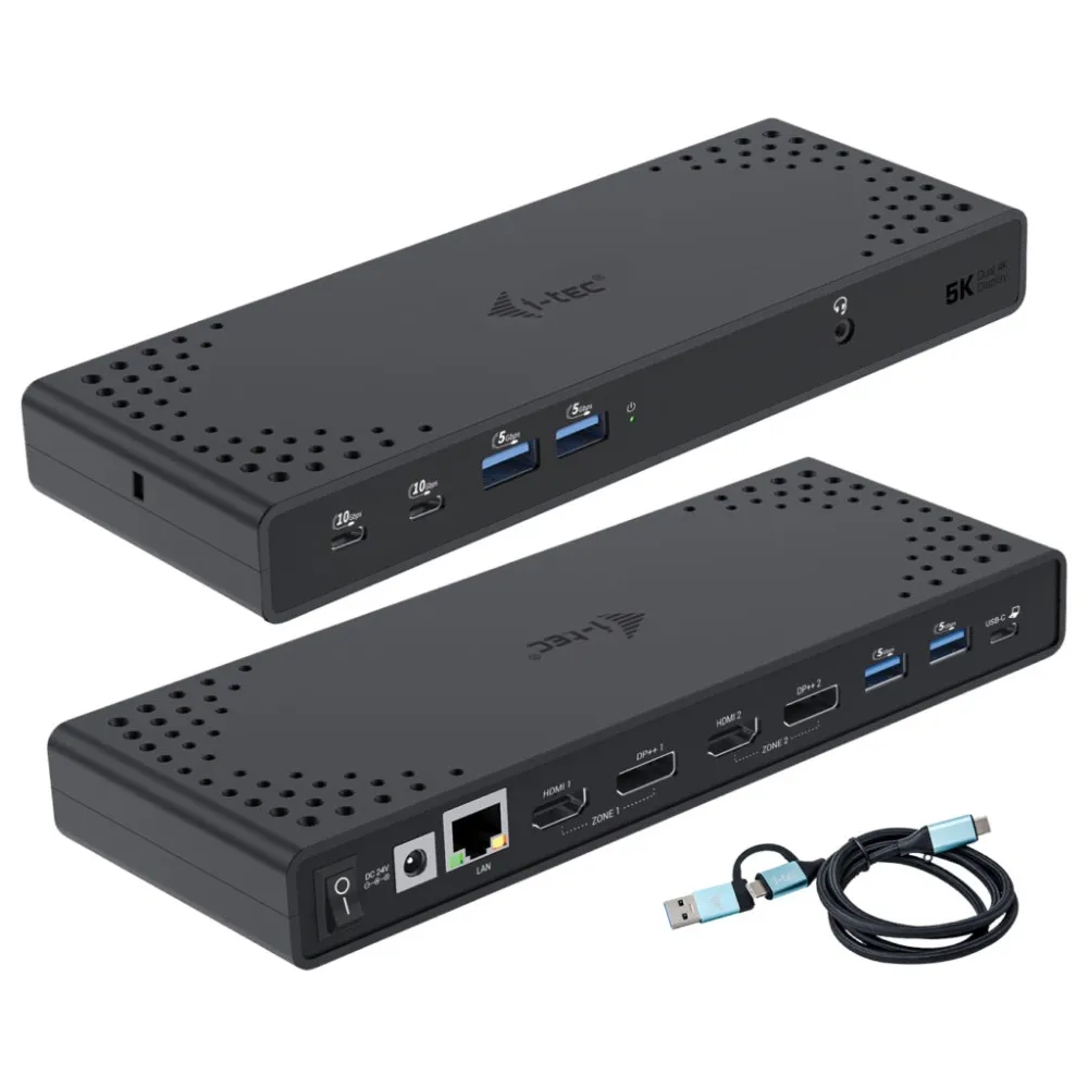 Stacja dokująca i-tec USB 3.0, USB-C, Thunderbolt 3 Dual Display Docking Station Gen2 PD 100W CADUA4KDOCKPDL2 | Sklep ITnes.pl, Stacja dokująca i-tec USB 3.0, USB-C, Thunderbolt 3 Dual Display Docking Station Gen2 PD 100W CADUA4KDOCKPDL2 | Sklep ITnes.pl,