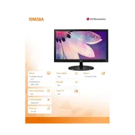 Monitor LG 19M38A 19M38A-B, 18,5", 1366x768 (HD), 75Hz, TN, 5 ms, Czarny | Sklep ITnes.pl, IT for BUSINESS