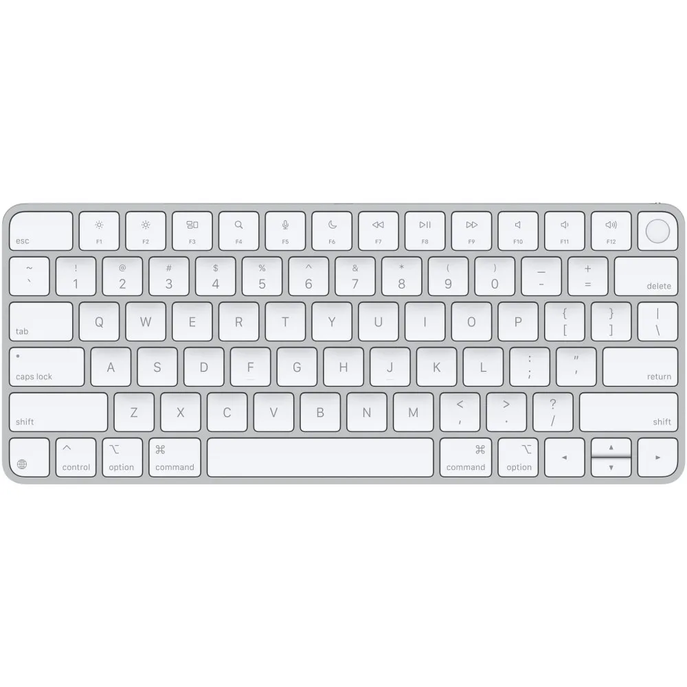 Klawiatura bezprzewodowa Apple Magic Keyboard z Touch ID USB-C MXCK3LB/A - US, Biała Klawiatura bezprzewodowa Apple Magic Keyboard z Touch ID USB-C MXCK3LB/A - US, Biała